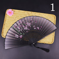 Bamboo Antique Folding Fan - Chinese Style Fan-Fan-Golonzo