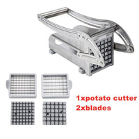 Stainless Manual Potato Cutter French Fries Slicer-Kitchen Slicers-Golonzo