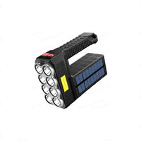 Searchlight High Power Led Flashlights Solar Rechargeable-Flashlights-Golonzo