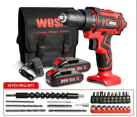 12V 16V 20V Cordless Drill Electric Screwdriver Mini Wireless Power Driver-Hand tool Sets-Golonzo