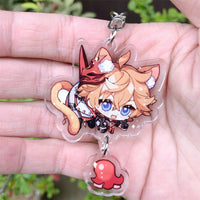 Genshin Impact Keychain Accessories Pendant-Keychains-Golonzo