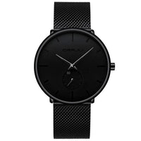 Fashion Waterproof Slim Minimalist Wrist Watches For Men-Watch-Golonzo