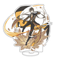 Genshin Impact Acrylic Stand Model Plate Desk Decor Standing Sign-Decor-Golonzo