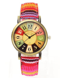 Rainbow Pattern Retro Watches-Watches-Golonzo