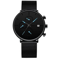 Fashion Waterproof Slim Minimalist Wrist Watches For Men-Watch-Golonzo