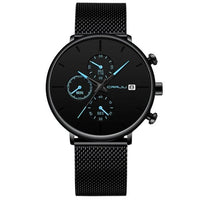 Fashion Waterproof Slim Minimalist Wrist Watches For Men-Watch-Golonzo