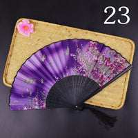 Bamboo Antique Folding Fan - Chinese Style Fan-Fan-Golonzo