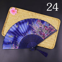 Bamboo Antique Folding Fan - Chinese Style Fan-Fan-Golonzo