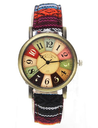 Rainbow Pattern Retro Watches-Watches-Golonzo