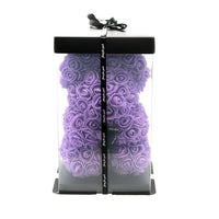 Valentines Day Teddy Bear - Rose Bear-Dolls-Golonzo