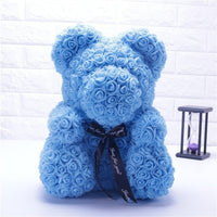 Valentines Day Teddy Bear - Rose Bear-Dolls-Golonzo