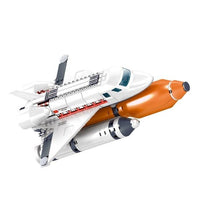 Space station Saturn V Rocket Building Blocks City Shuttle satellite Astronaut-Toys-Golonzo