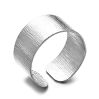 Antique Silver Adjustable Snake Ring for Men and Women-Rings-Golonzo