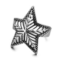 Antique Silver Adjustable Snake Ring for Men and Women-Rings-Golonzo