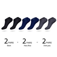 6Pairs Men Cotton Thin Breathable Socks-Socks-Golonzo