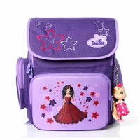 Girls Cartoon School Bags - Orthopedic Children Backpack-School Bags-Golonzo
