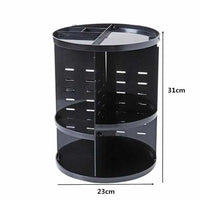 Makeup Organizer 360 Rotating Adjustable Storage Box - Large Capacity Rack for Cosmetics /Creams-Desktop Storage Box-Golonzo