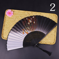 Bamboo Antique Folding Fan - Chinese Style Fan-Fan-Golonzo