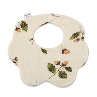 360° Baby Cotton Gause Feeding Flower Shape Aprons-Aprons-Golonzo