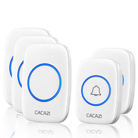 Smart Wireless Doorbell EU/UK/US/AU plug Waterproof-Door Bells & Chimes-Golonzo