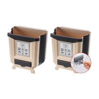 Kitchen Wall-mounted Folding Trash Can-Trash Cans & Wastebaskets-Golonzo