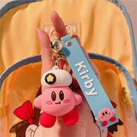 Cute Star Kirby Keychain-Keychains-Golonzo
