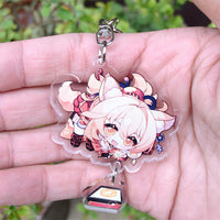 Genshin Impact Keychain Accessories Pendant-Keychains-Golonzo