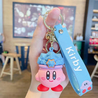 Cute Star Kirby Keychain-Keychains-Golonzo