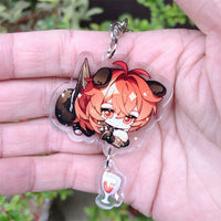 Genshin Impact Keychain Accessories Pendant-Keychains-Golonzo