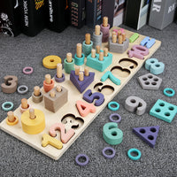 Kids Educational Wooden Toys - Children Busy Board-Educational Toys-Golonzo