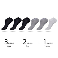 6Pairs Men Cotton Thin Breathable Socks-Socks-Golonzo