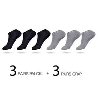 6Pairs Men Cotton Thin Breathable Socks-Socks-Golonzo