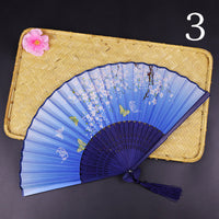 Bamboo Antique Folding Fan - Chinese Style Fan-Fan-Golonzo