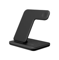 3 in 1 Wireless Charger Stand 15W Qi Fast Charging Dock Station-Wireless Chargers-Golonzo