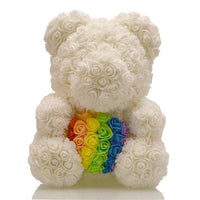 Rabbit Dog Panda Unicorn Teddy Bear Rose Soap Foam Flower Artificial-gift box-Golonzo
