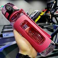 Sport Water Bottles Portable Gym anti fall Leak proof large Capacity fitness Kettle Tritan Plastic Drink bottle BPA Free-Water Bottles-Golonzo