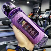 Sport Water Bottles Portable Gym anti fall Leak proof large Capacity fitness Kettle Tritan Plastic Drink bottle BPA Free-Water Bottles-Golonzo