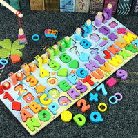 Kids Educational Wooden Toys - Children Busy Board-Educational Toys-Golonzo