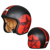Half Face Retro Motorcycle Helmet-Motorcycle Helmets-Golonzo