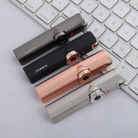 Metal One Triple Torch Lighter Flint Windproof BBQ Jet Gas Cigar Lighter Turbo-Lighters & Matches-Golonzo