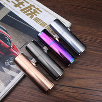 Metal One Triple Torch Lighter Flint Windproof BBQ Jet Gas Cigar Lighter Turbo-Lighters & Matches-Golonzo