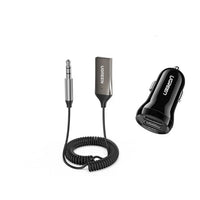 Wireless Car Bluetooth Aux Adapter Receiver - USB to 3.5mm Jack-Bluetooth Transmitters-Golonzo