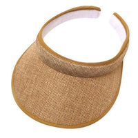 Women's Summer Sun Visor Hallow Top Outdoor Hat-Hats-Golonzo