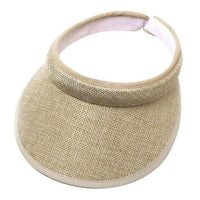 Women's Summer Sun Visor Hallow Top Outdoor Hat-Hats-Golonzo