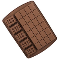 Silicone Chocolate Mold 25 Shapes - Chocolate Making-Baking Chocolate-Golonzo