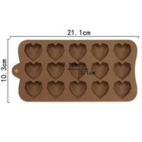 Silicone Chocolate Mold 25 Shapes - Chocolate Making-Baking Chocolate-Golonzo