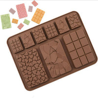Silicone Chocolate Mold 25 Shapes - Chocolate Making-Baking Chocolate-Golonzo