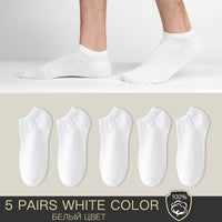 100% Cotton Socks - Summer Thin Breathable Socks Antibacterial-Socks-Golonzo