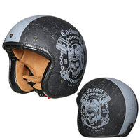 Half Face Retro Motorcycle Helmet-Motorcycle Helmets-Golonzo