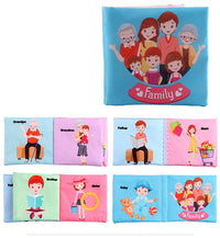 Hand Puppet Fabric Books - Baby Educational Cloth Book-Toys-Golonzo